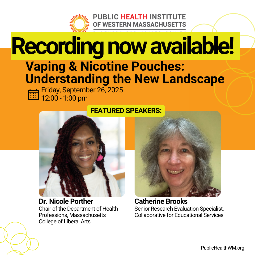 Vaping & Nicotine Pouches: Understanding the New Landscape, which featured Dr. Nicole Porther