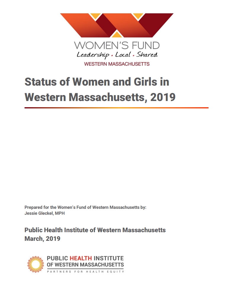 Status of Women and Girls in Western Massachusetts, 2019