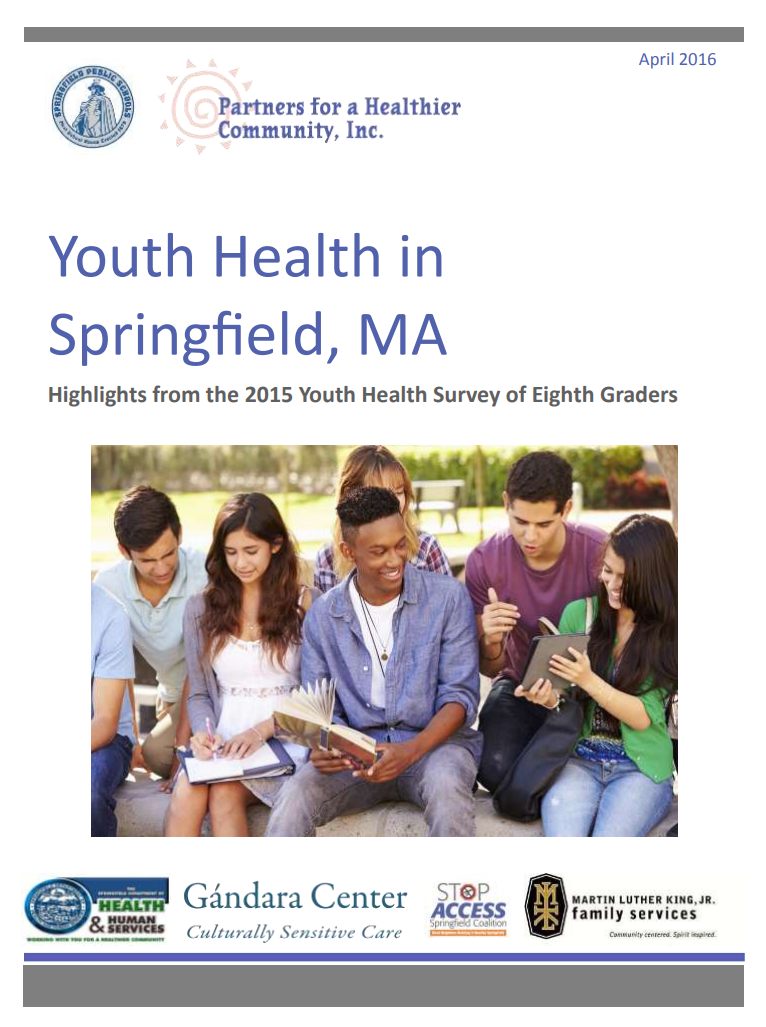 Youth Health in Springfield, MA: Highlights from the 2015 Youth Health Survey (2016)