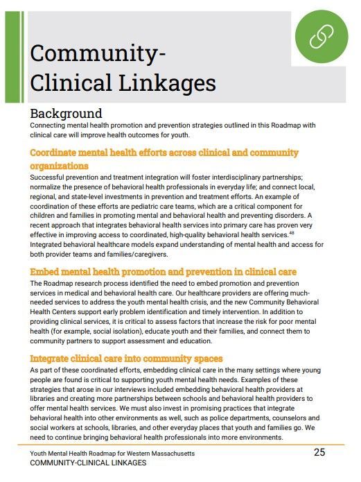 community clinical linkages