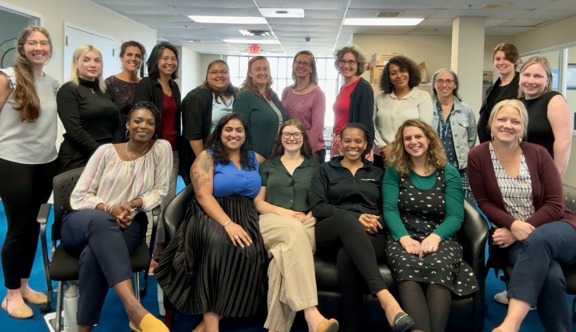 group photo of staff