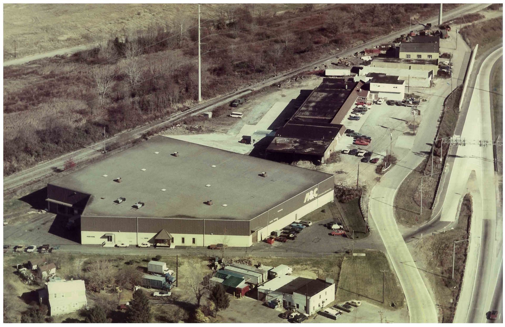 Aerial View Of A Large Building — Chester, PA — A & C Kitchens & Baths Aerial View Of A Large Building — Chester, PA — A & C Kitchens & Baths