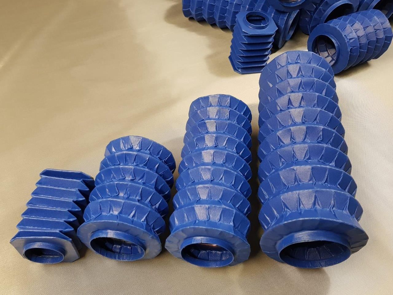 soffietti tondo blu