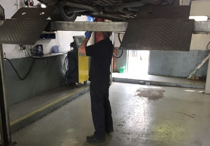 Brake pad replacement