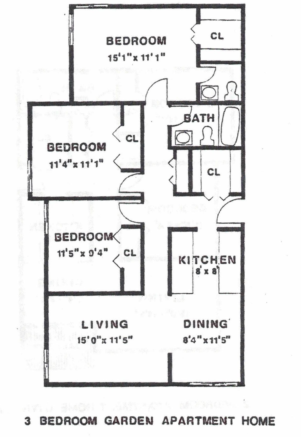 Floor plans Watertree of Dewitt Condominium