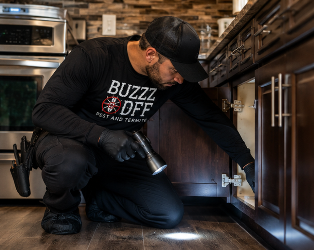 Buzz Off Pest and Termite LLC helping protect homes from mice in Temple, Texas
