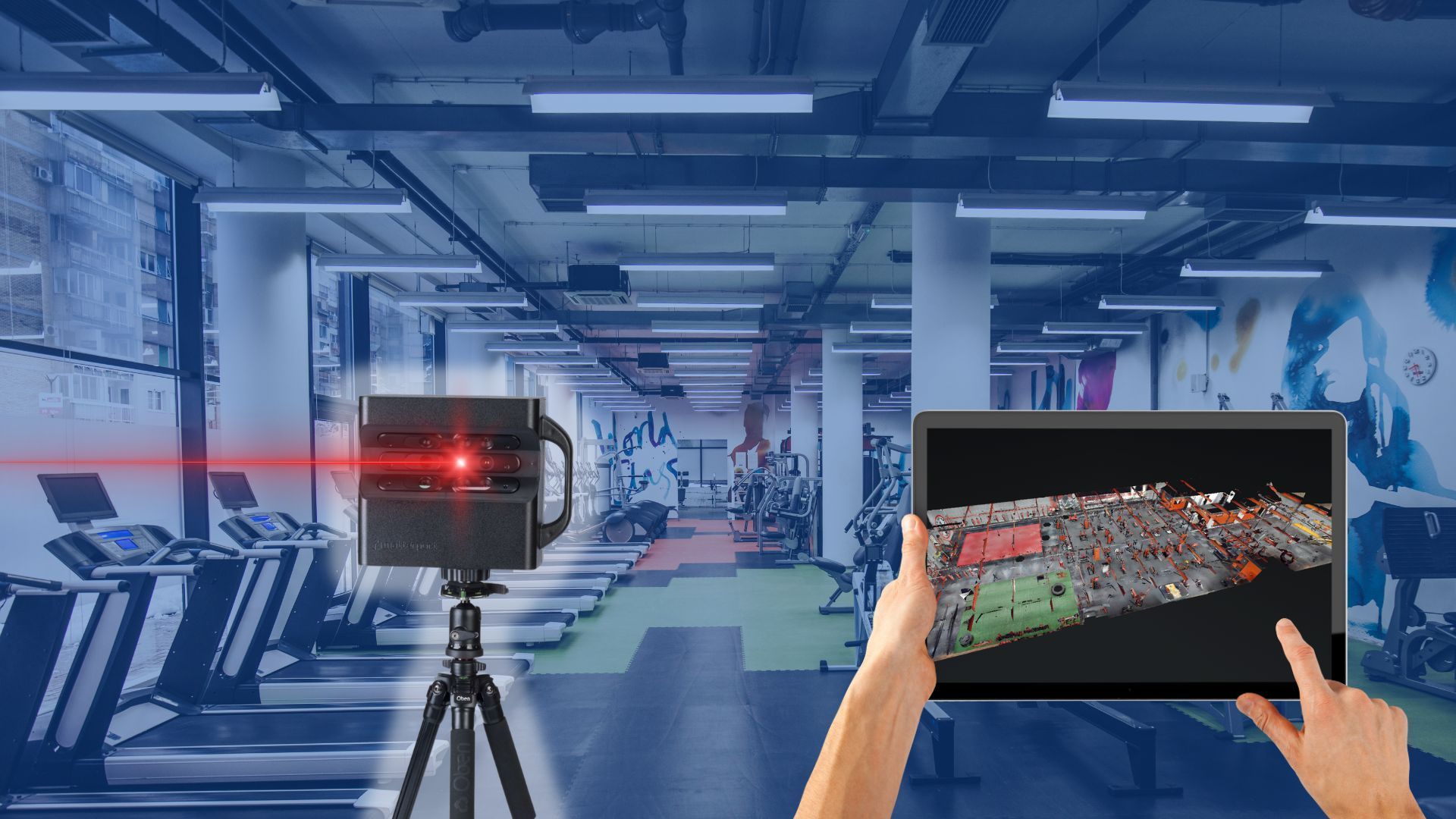 Matterport 3D model Gym