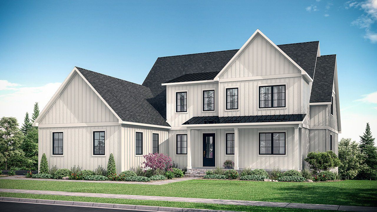 Residential Custom Home Front Exterior | Wishhon & Carter Builders