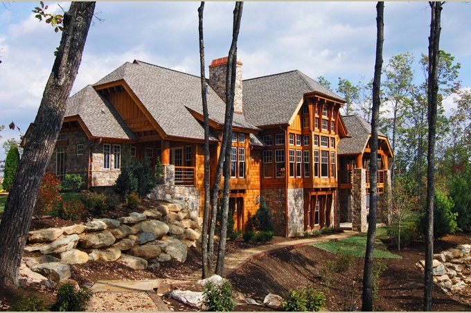 Residential Custom Homes Exterior | Wishon & Carter Builders