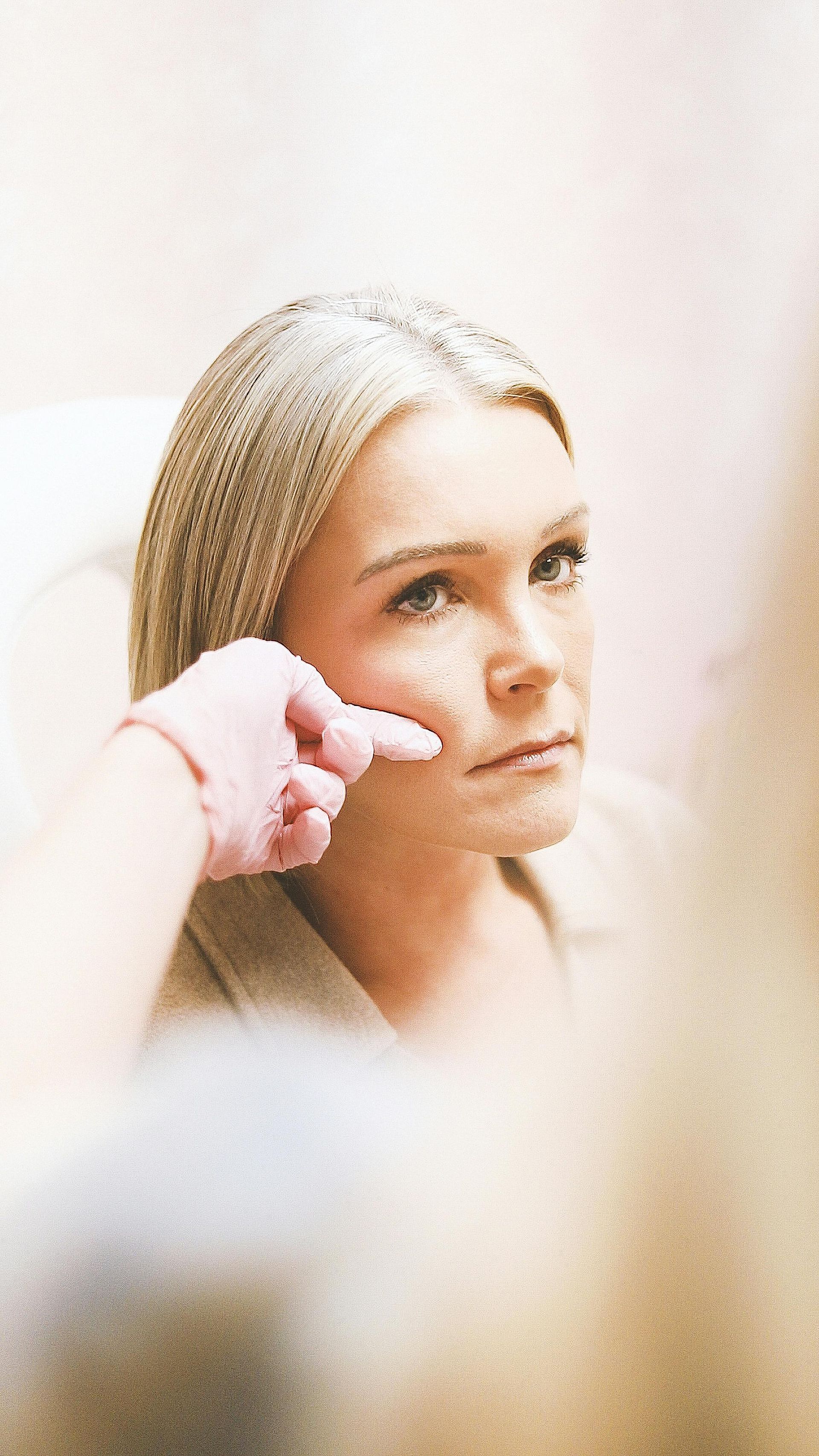 Facial rejuvenation results after PDO thread treatment at VIOSA Aesthetics MD