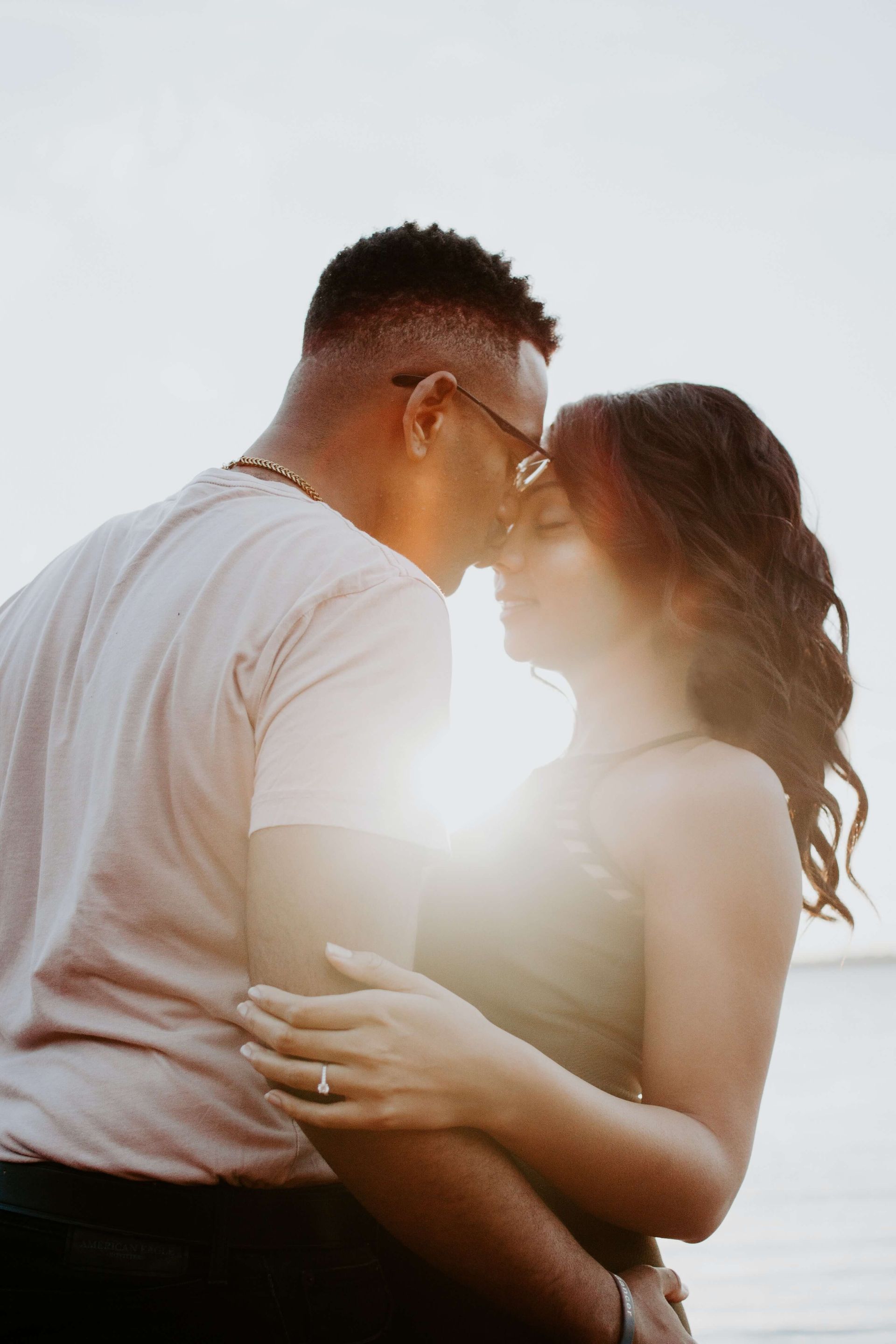 A couple man kisses his partner on the nose as they reap the benefits of a Couples Retreat in Orlando, FL. Couples Retreats in Florida are here to help sustain, nurture, and grow your relationships. Couples Retreats are available to couples throughout the United States.