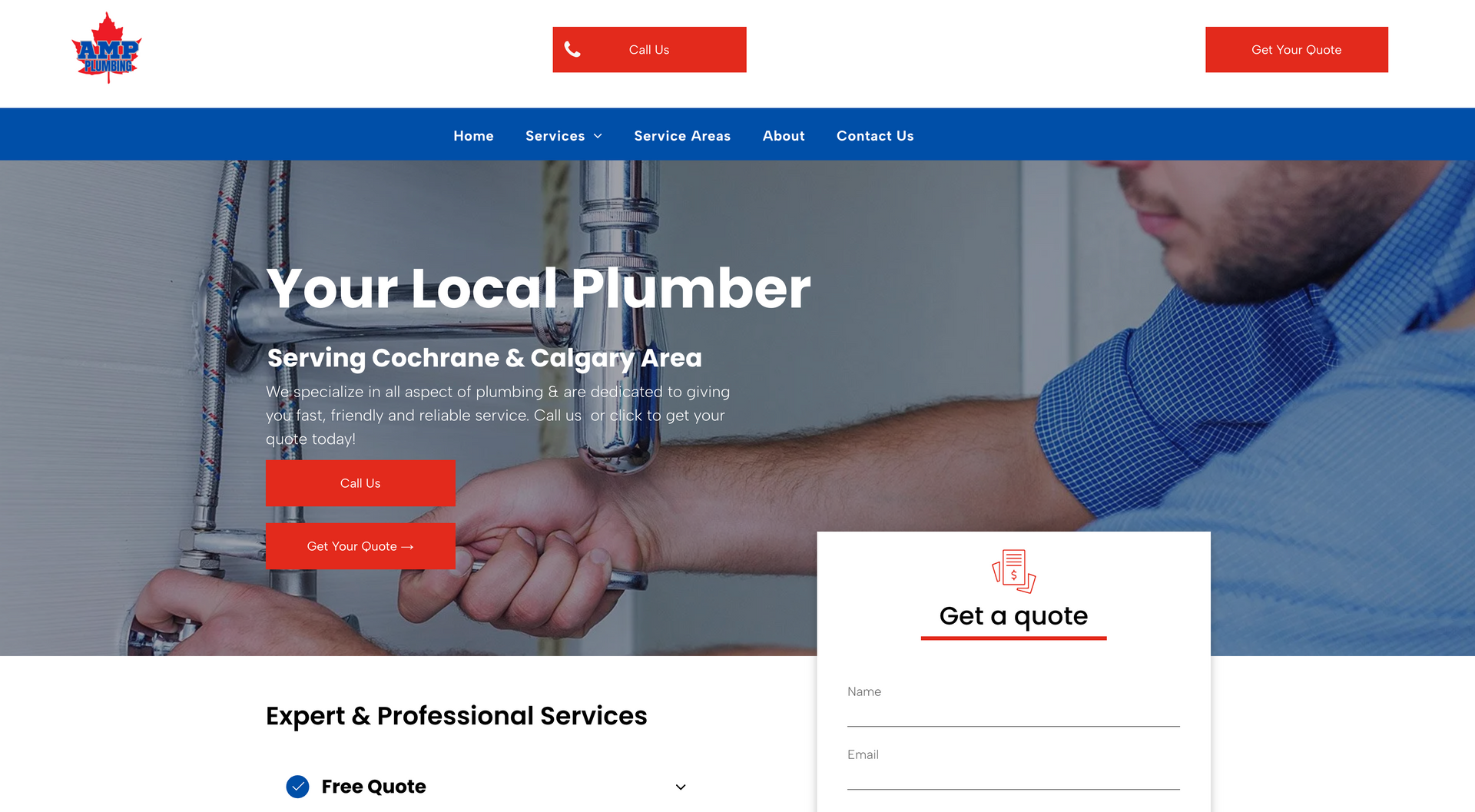 cochrane website designer