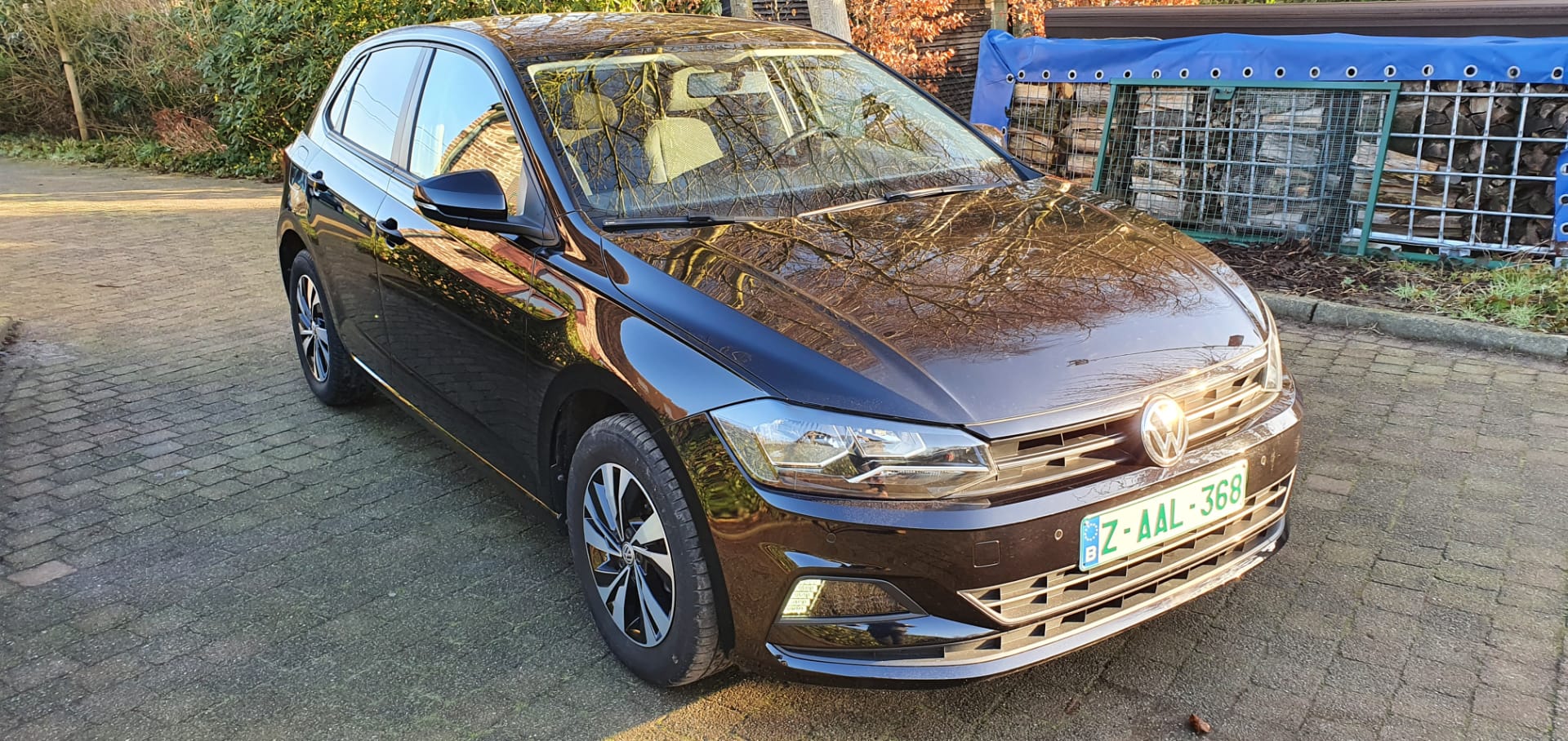 VW Polo 2018 1.0 TSI black line te koop met garantie navigatie nieuw model