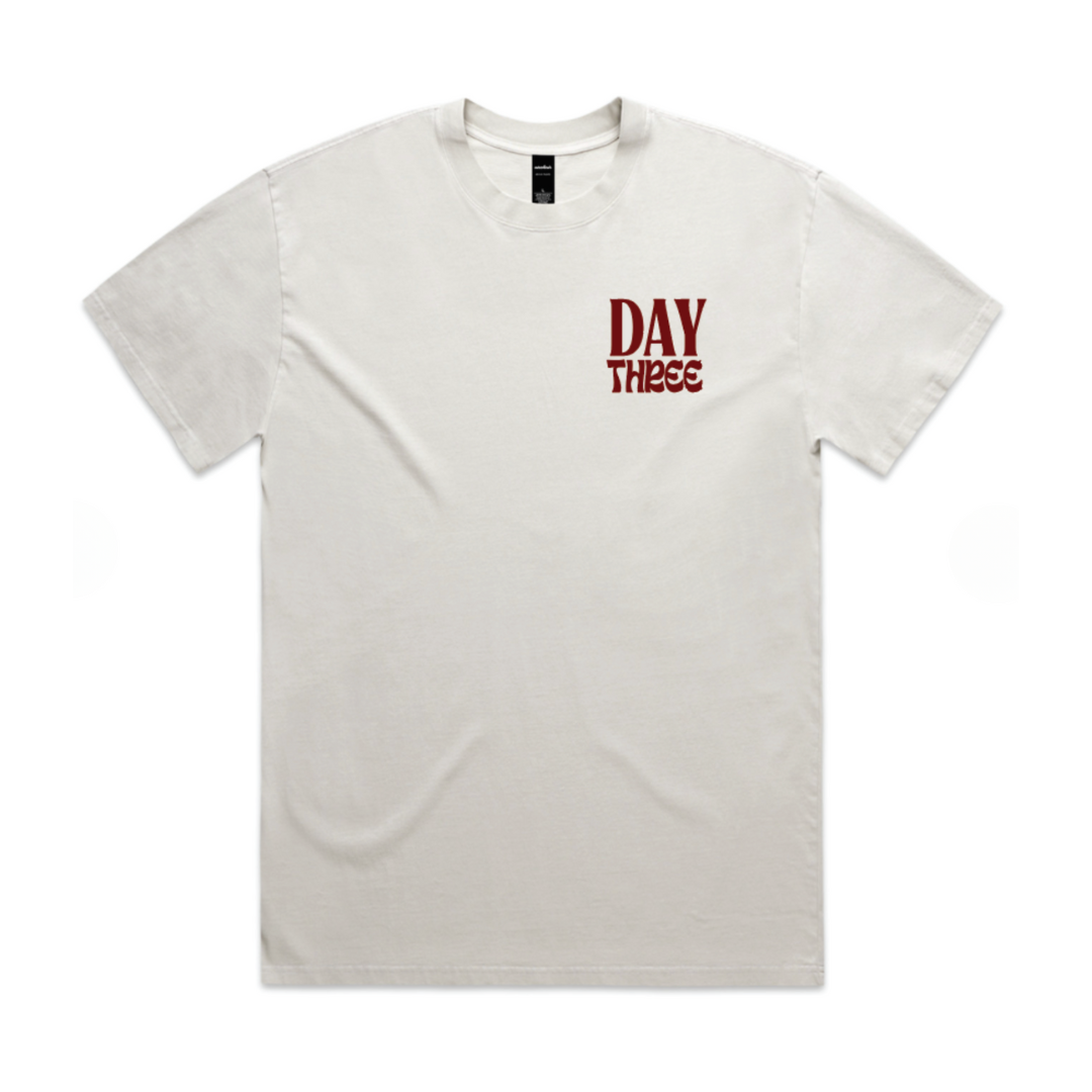 White t-shirt with
