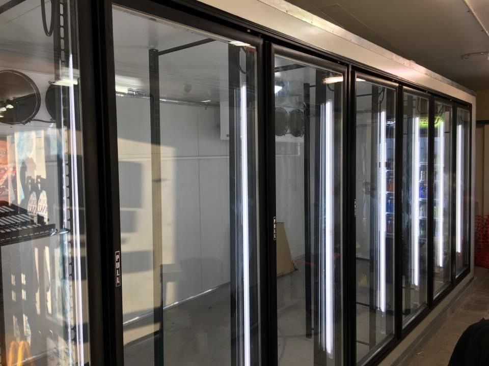 Commercial Fridges with lighting -  Gealy's Air-Conditioning, Refrigeration & Electrical in Noosaville, QLD