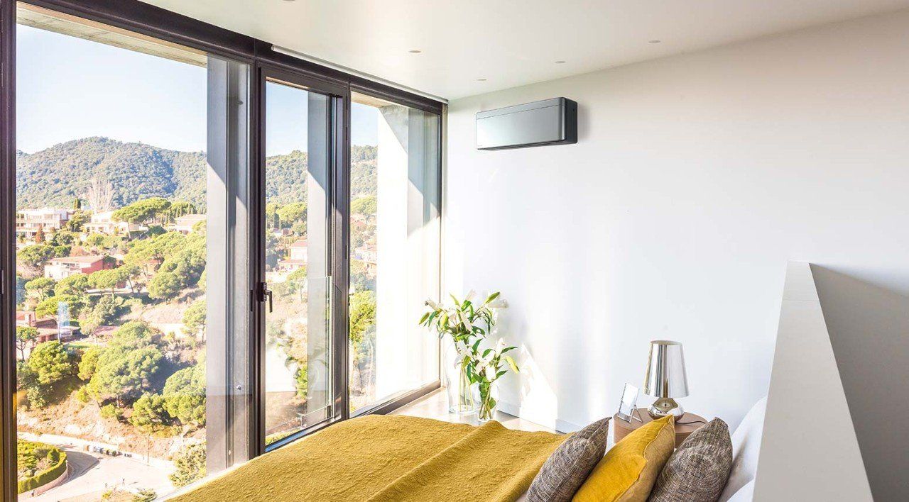 Camera da letto con aria condizionata
