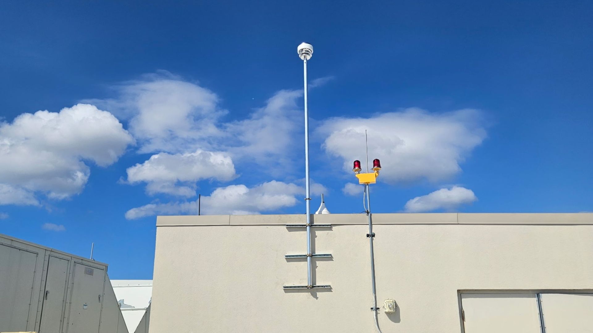 CMCE installed on roof of a building
