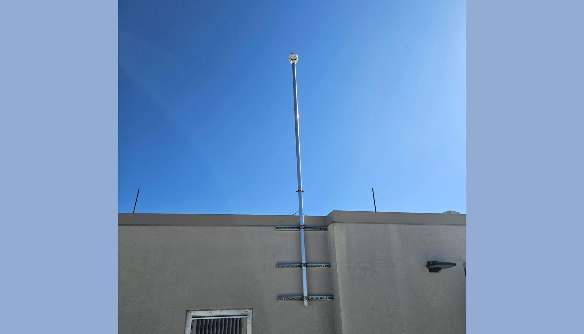 CMCE installed on roof of a building