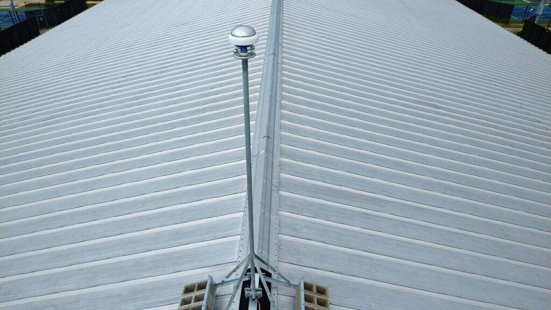 CMCE installed on roof of a building