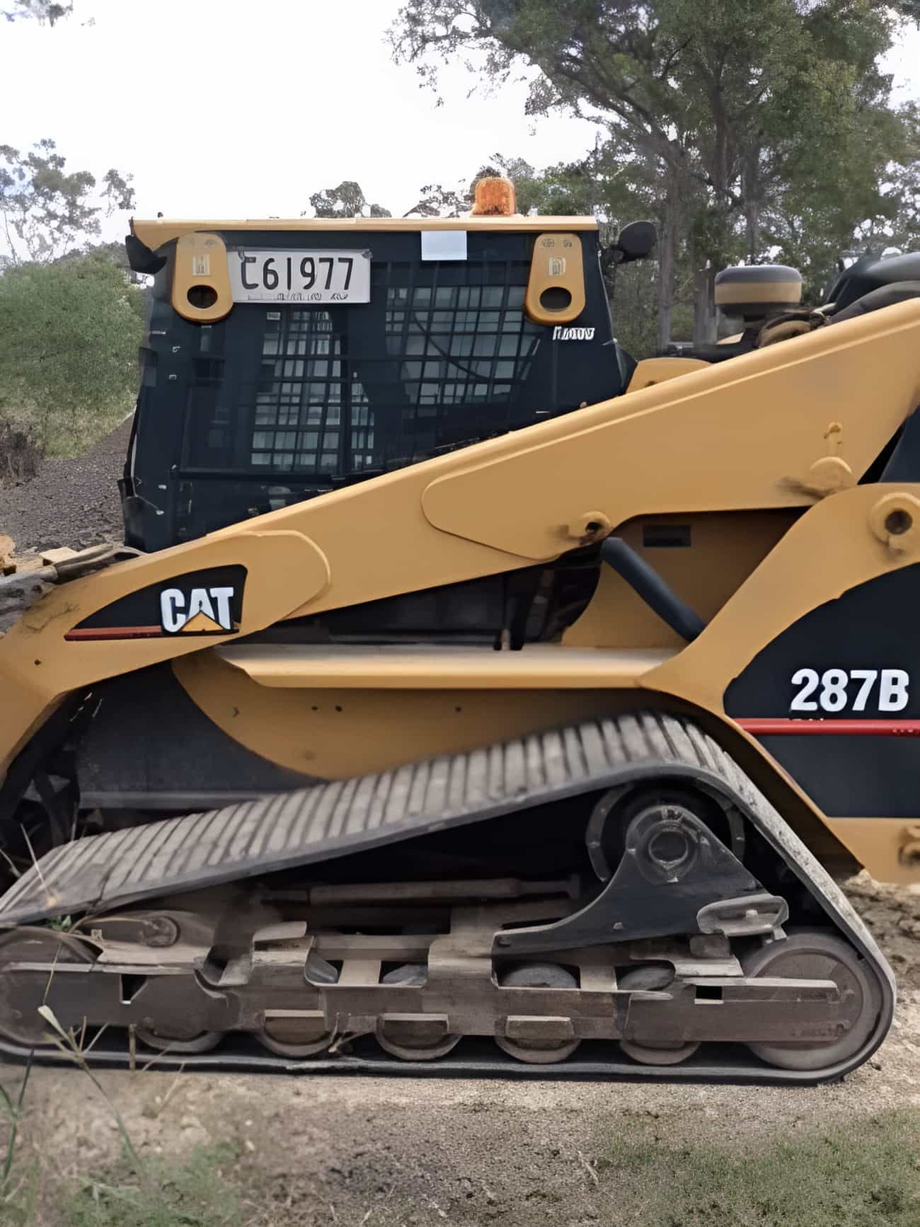 A Cat Bulldozer is Parked in the Dirt in a Field —  A & B Mullins Excavations Pty Ltd in Childers, QLD