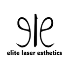 A black and white logo for elite laser esthetics.