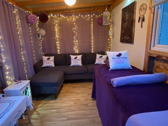 The Purple Butterfly Treatment Space The Purple Butterfly Treatment Space
