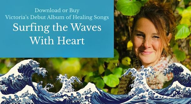 Victoria's Surfing the Waves with Heart Music CD Victoria's Surfing the Waves with Heart Music CD