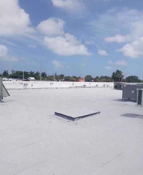 Roof Of A Commercial Building