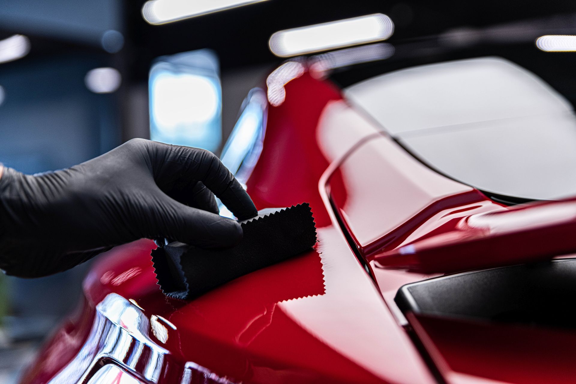 Red Car Ceramic Coating
