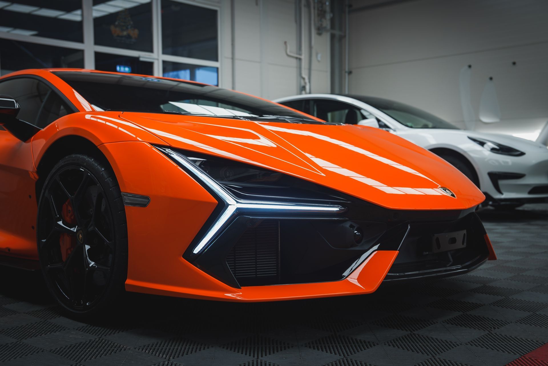 Black Car Paint Correction Process
