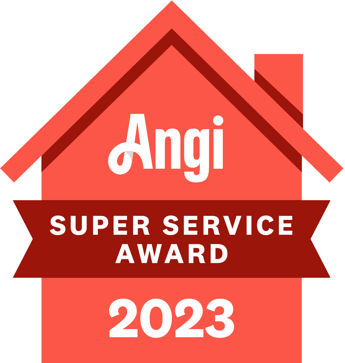 Angi super service award logo