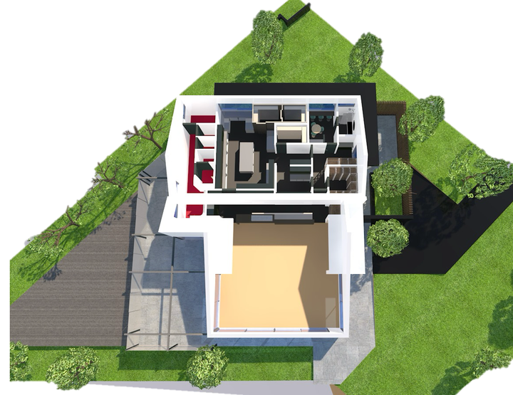 projeto de arquitetura da esplanada da portela