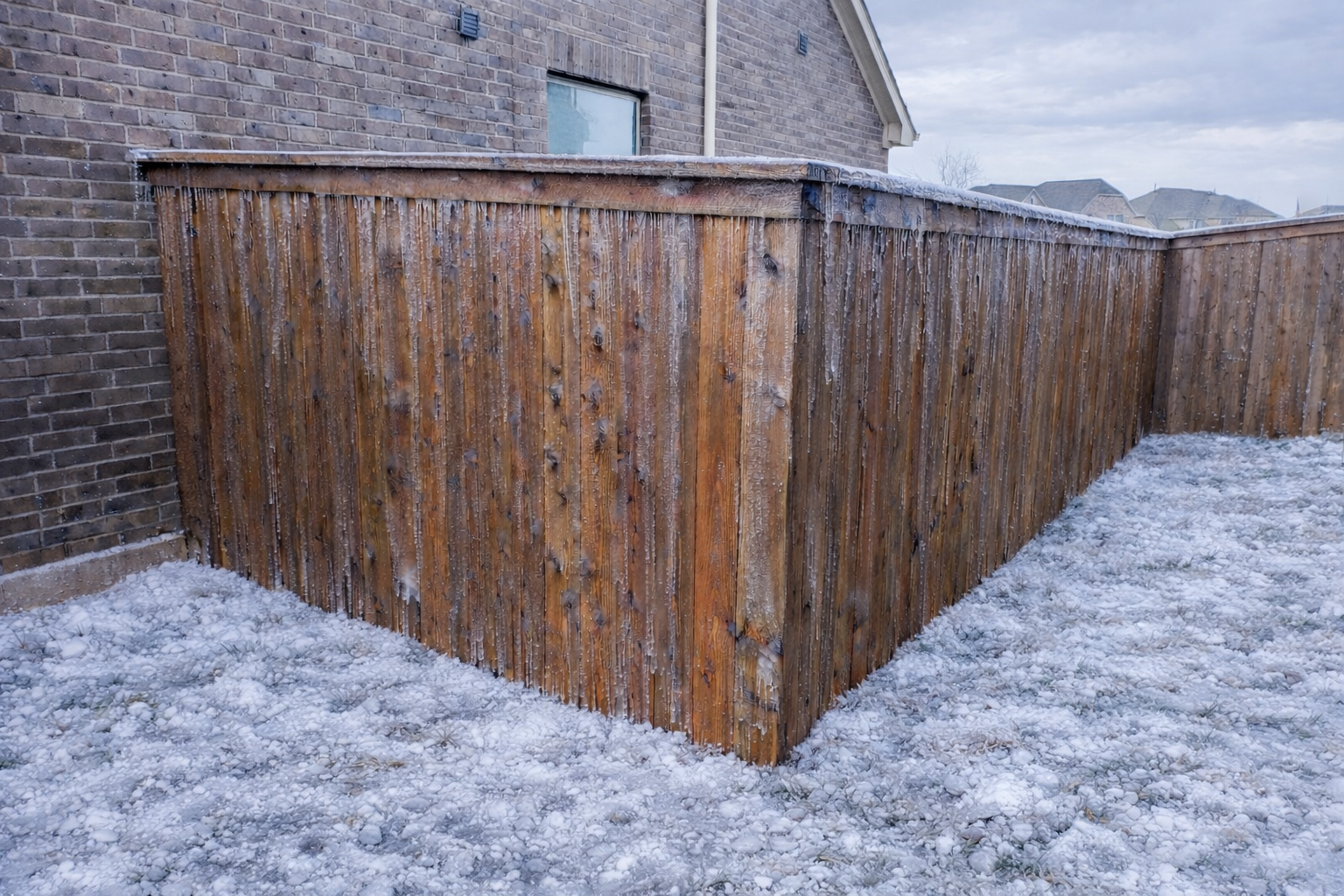Ice Storm Aftermath: What to Watch for With Your Fence as Temperatures Rise