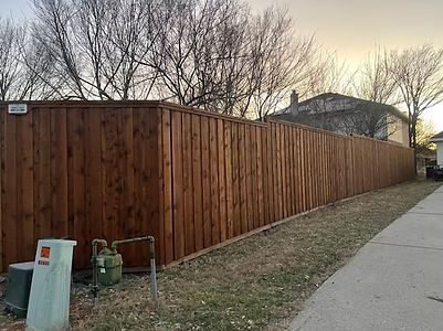 New Fences - Wood