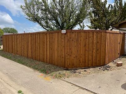 New Fences - Wood