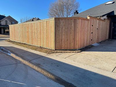 New Fences - Wood