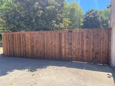 New Fences - Wood