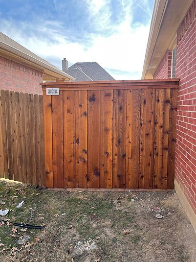 New Fences - Wood