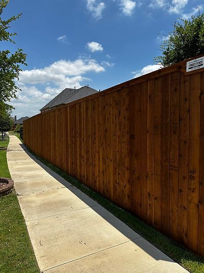 New Fences - Wood