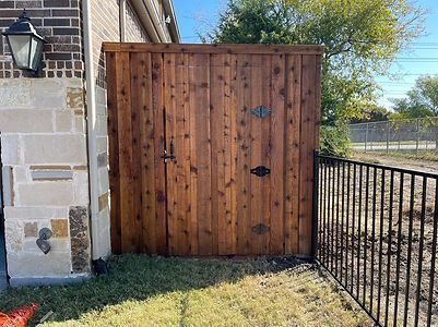 New Fences - Wood