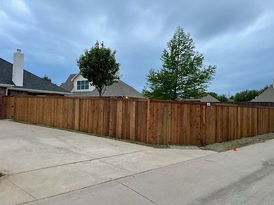 New Fences - Wood