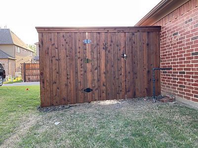 New Fences - Wood