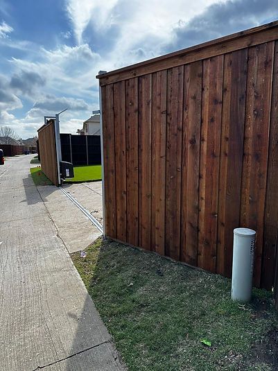 New Fences - Wood