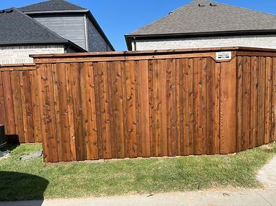 New Fences - Wood