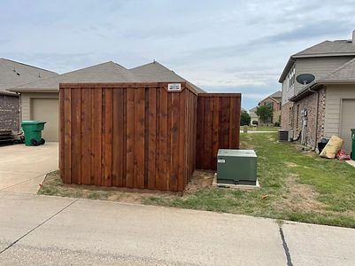 New Fences - Wood