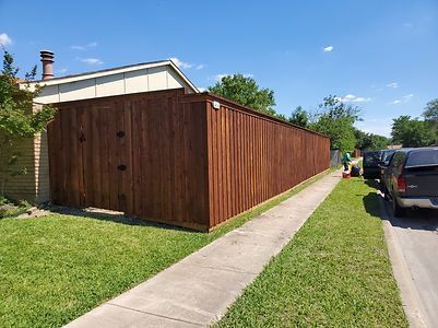 New Fences - Wood