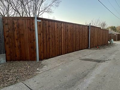 New Fences - Wood