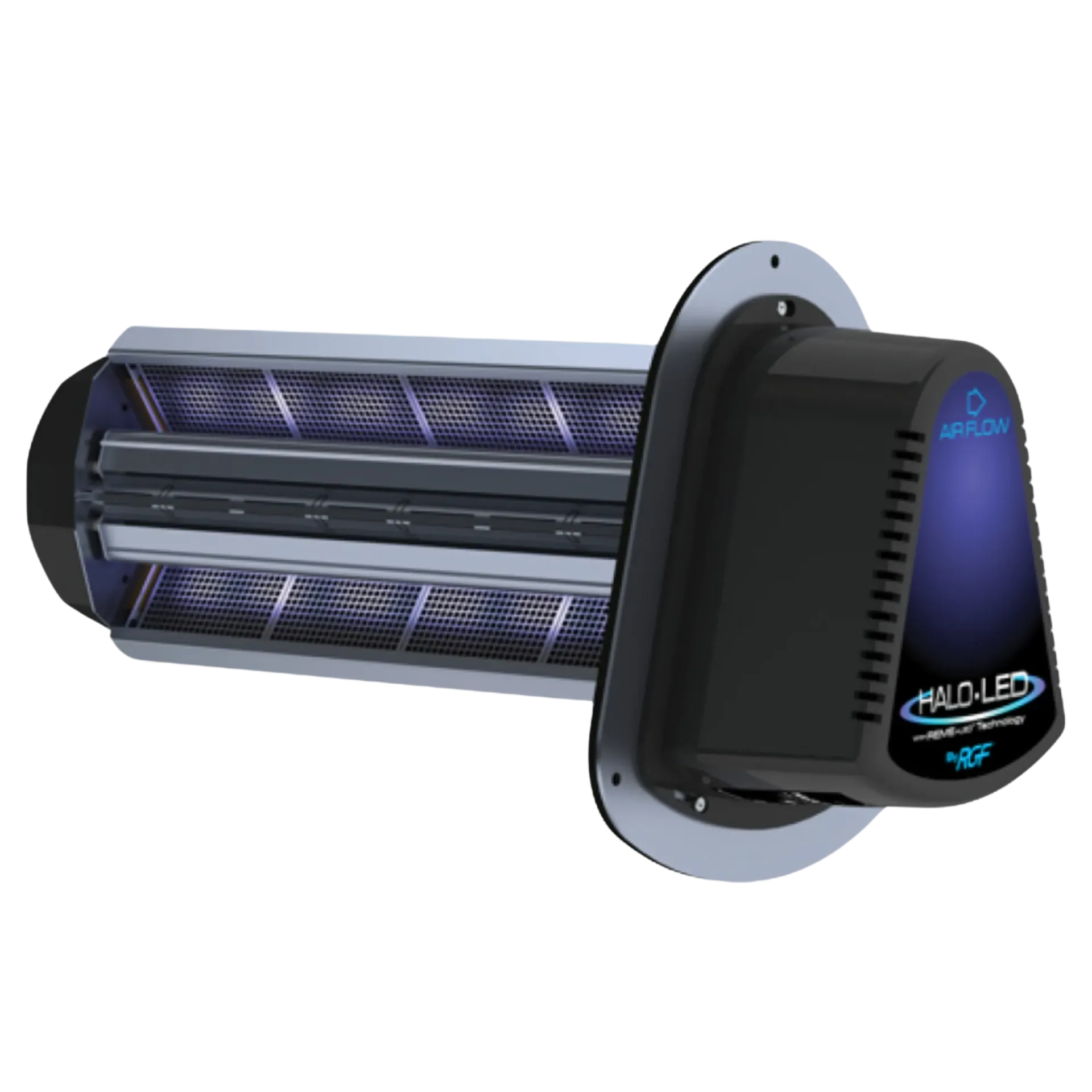  Finnegan’s Heating Air Conditioning - A picture of a halo led air purifier on a white background.