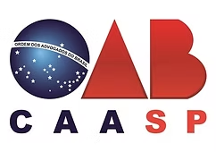 Logotipo da Ordem dos Advogados do Brasil (OAB), com um globo terrestre e as letras 