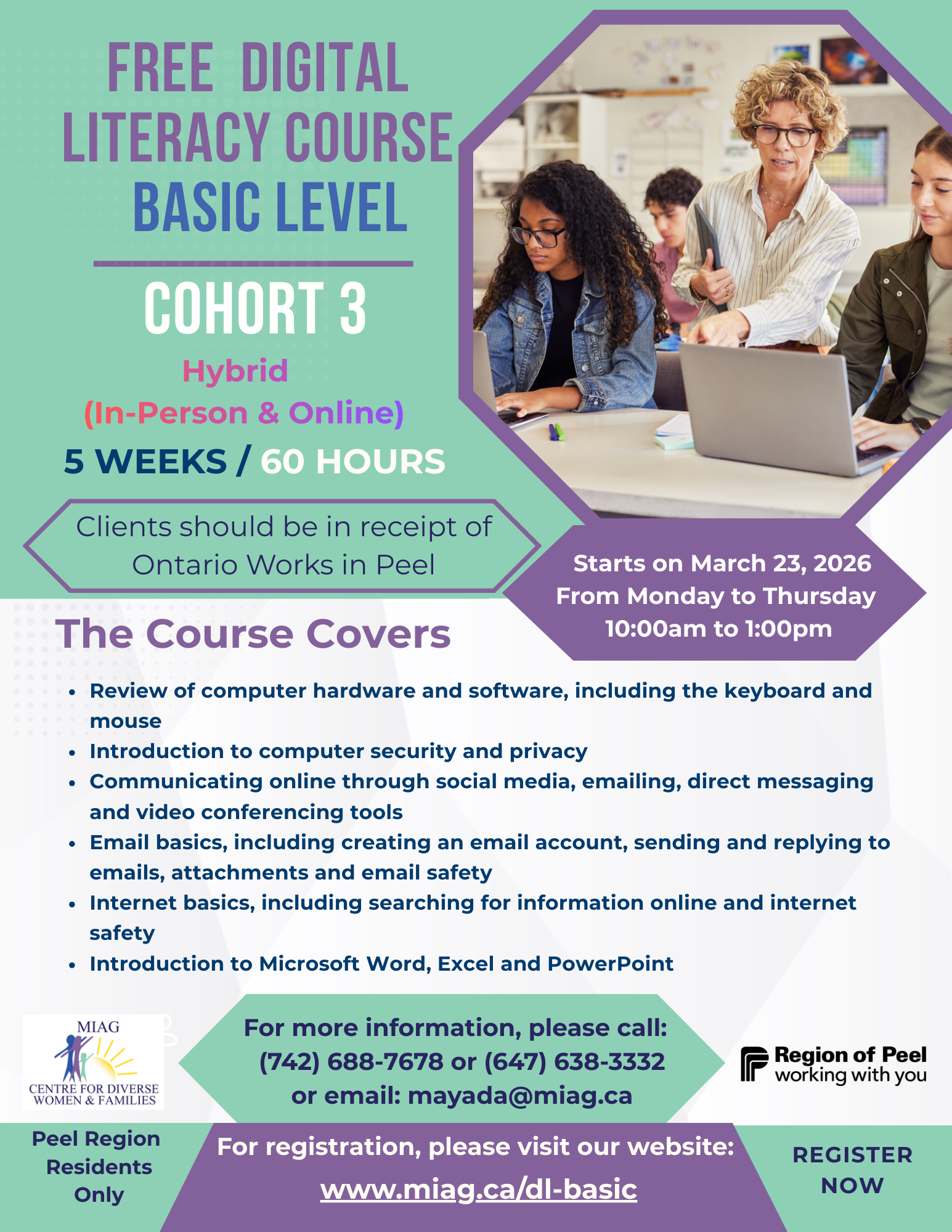 Flyer: Community program 